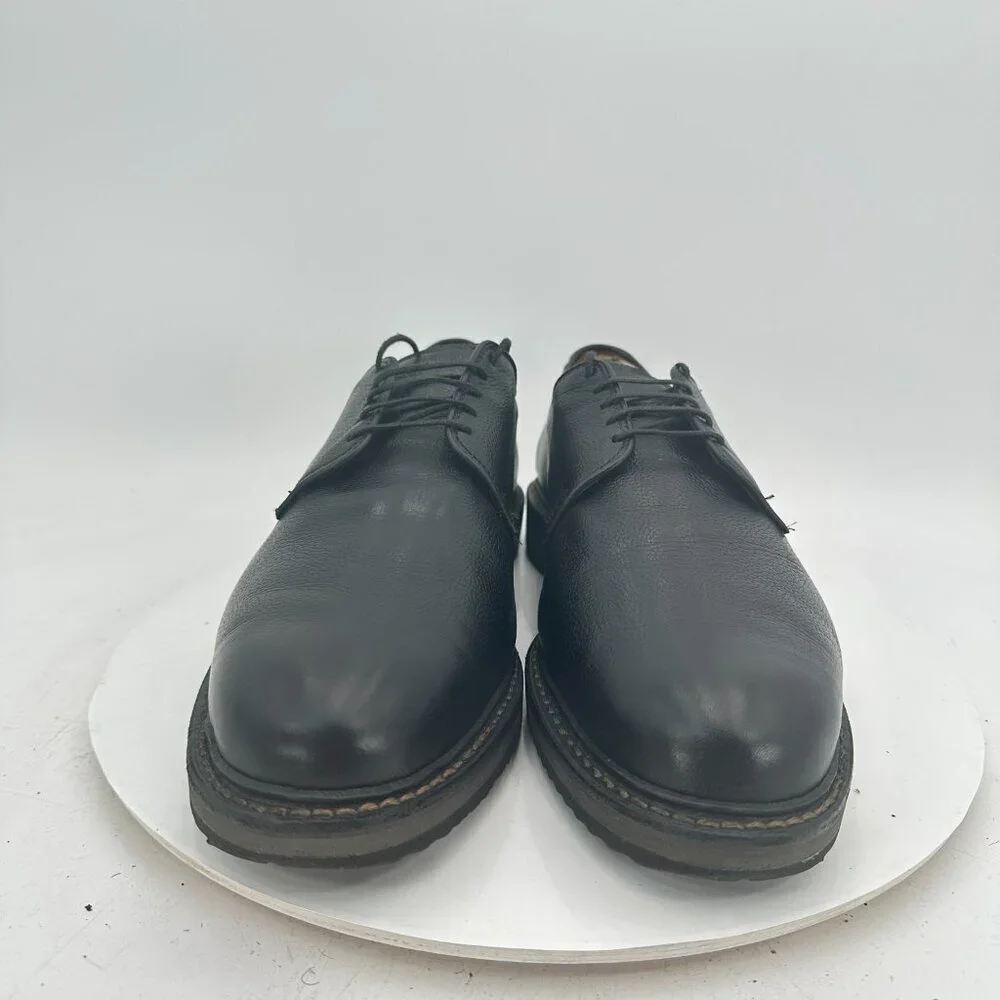 Allen Edmonds Port Washington Men Size 11.5D Black Leather Derby Dress Shoes